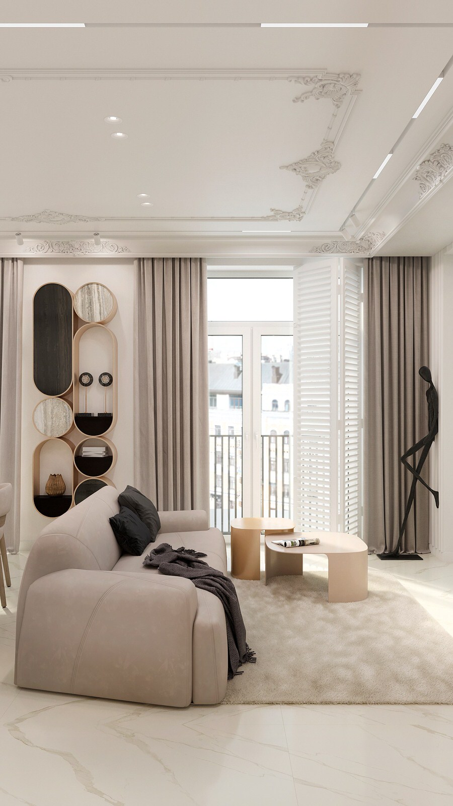 Интерьер квартиры в сердце Питера