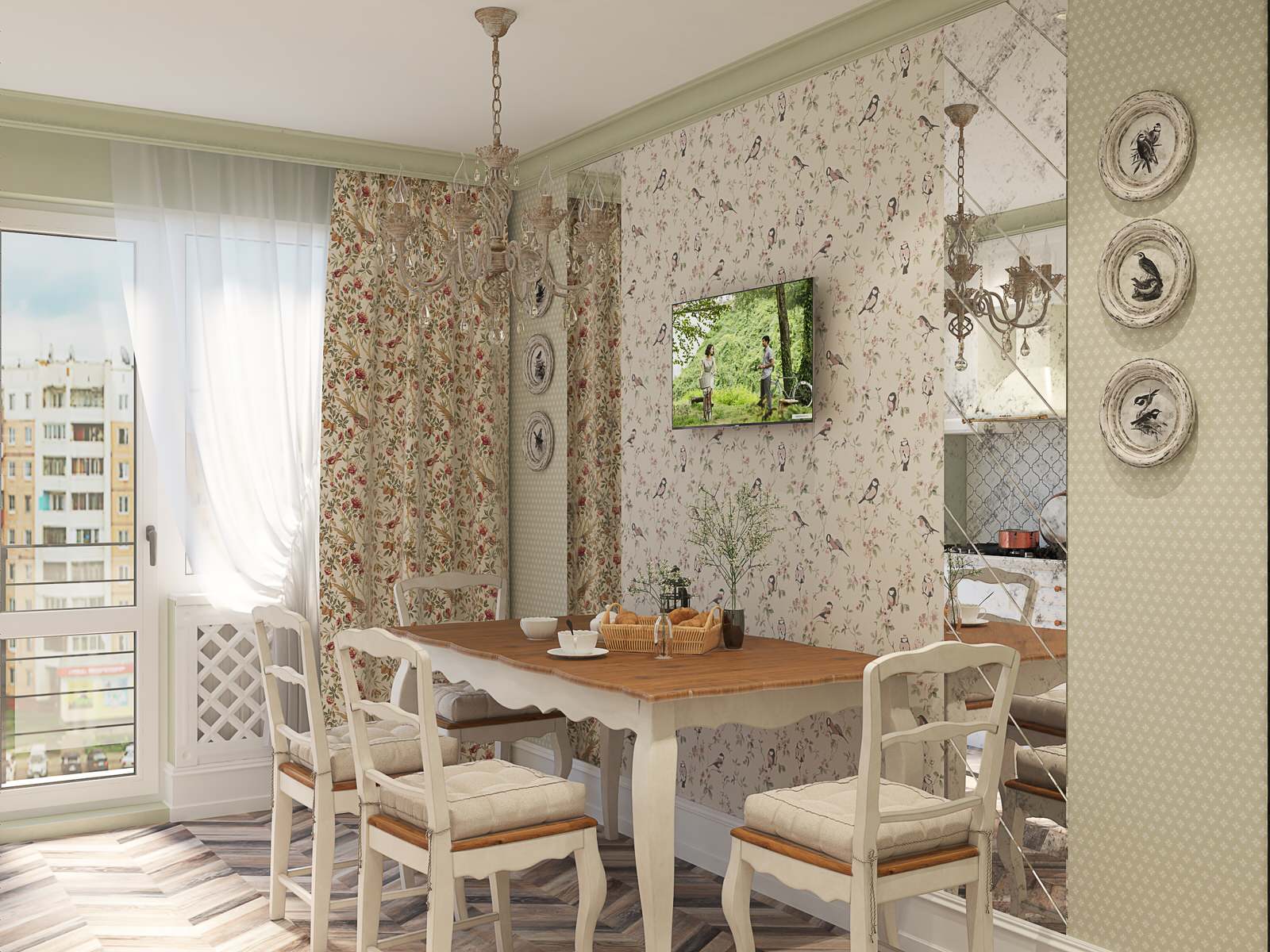 Дизайн кухни в стиле прованс