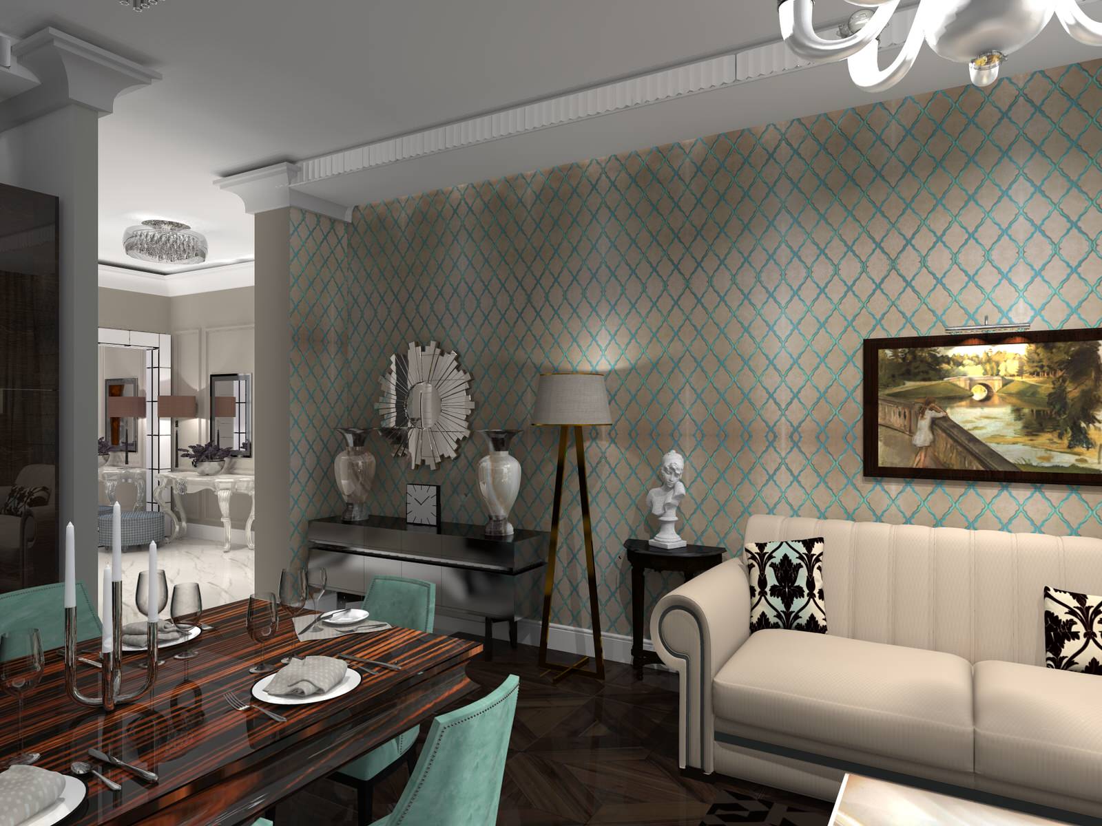 Фрагмент гостиной.