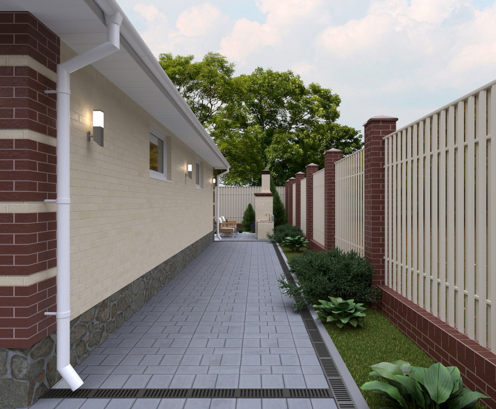 Благоустройство участка загородного дома