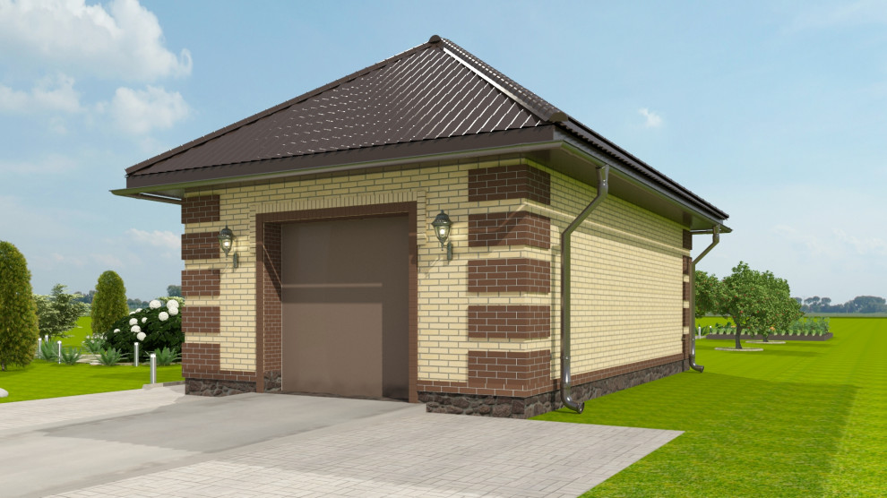 Эскизный проект гаража