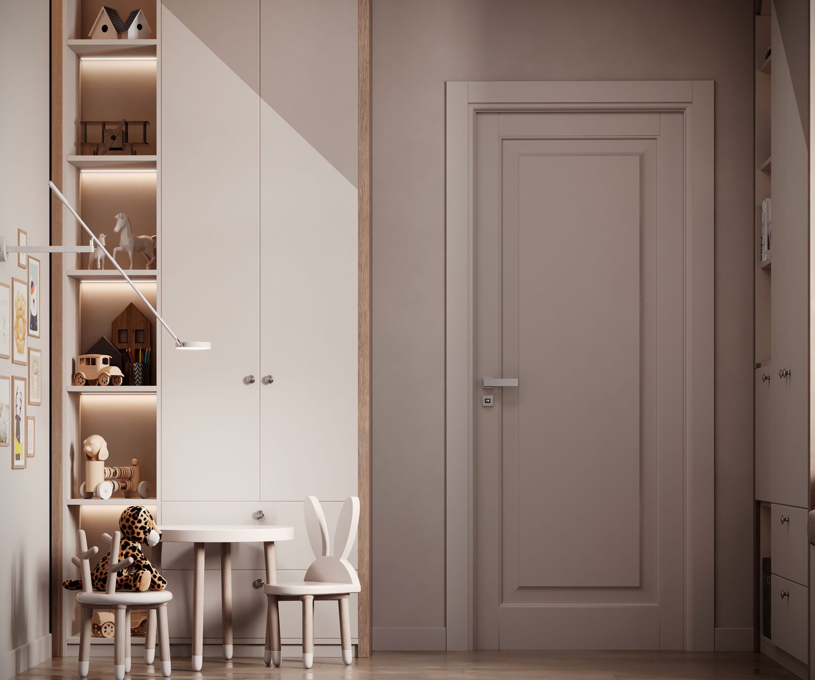 Проект трехкомнатной квартиры г. Ростов-на-Дону