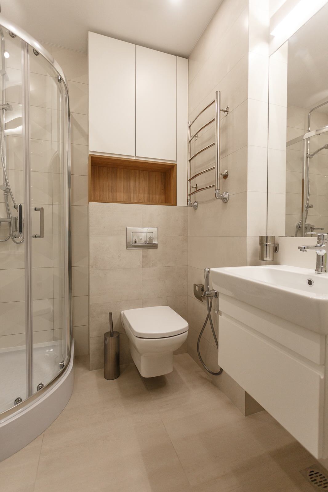 Капитальный ремонт 3-х комнатной квартиры, 85 м², "ЖК ЛОФТ"