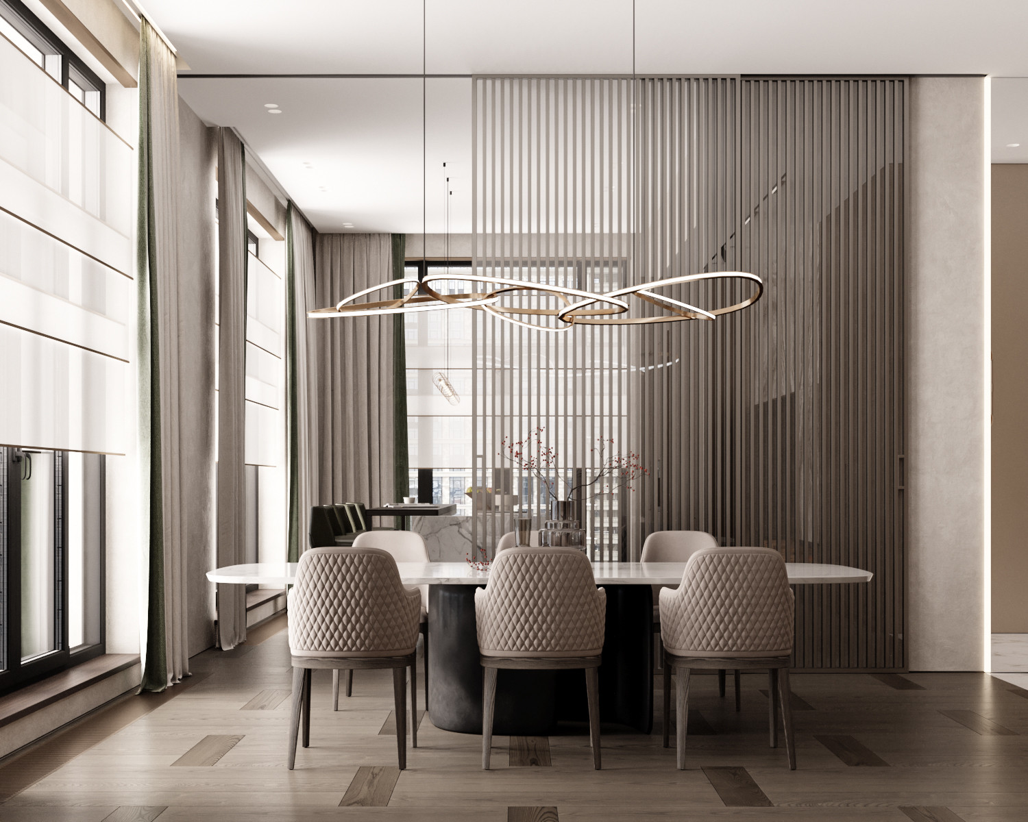 Пентхаус 310м2 в ЖК Оливковый дом