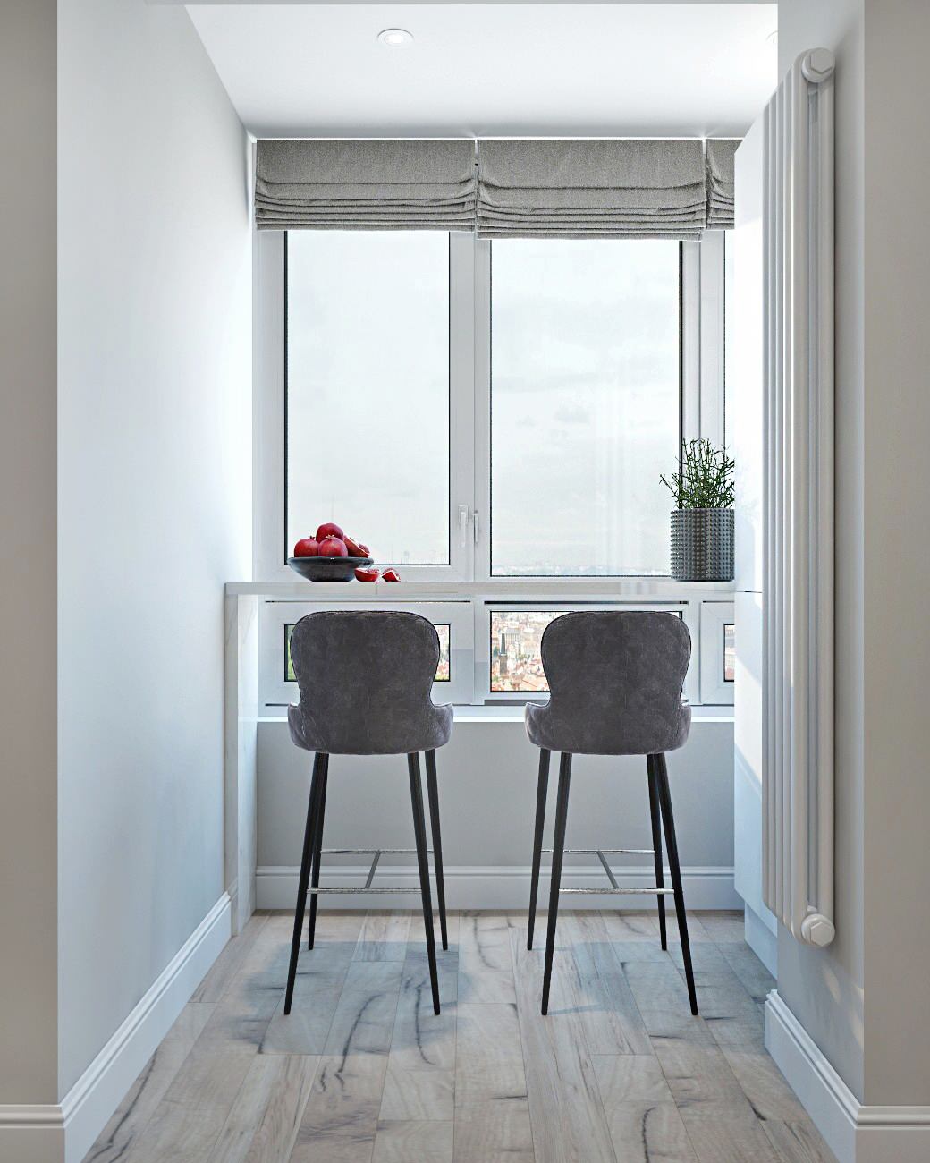 Дизайн проект 4-х комнатной квартиры в ЖК Планета