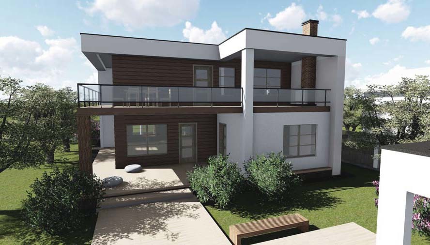 Дом в современном стиле