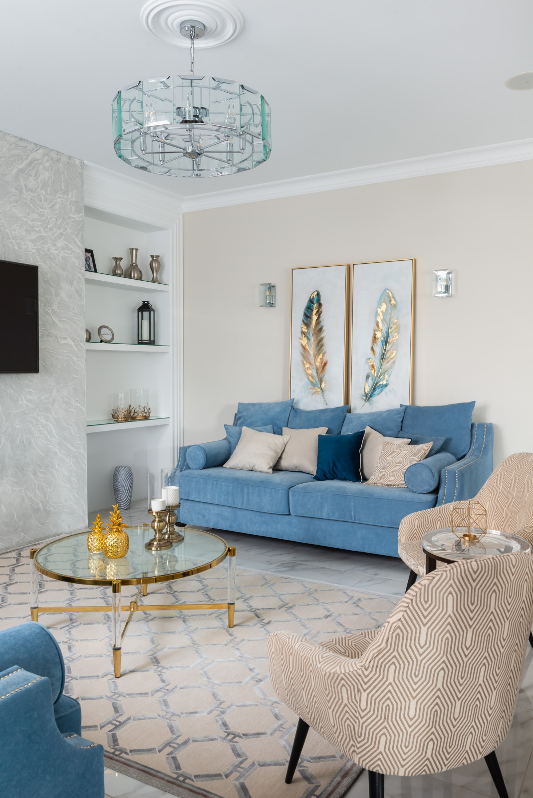 Интерьер дома в Ростове-на-Дону. Съёмка для Полины Мартиросян и Ольги Поляковой.