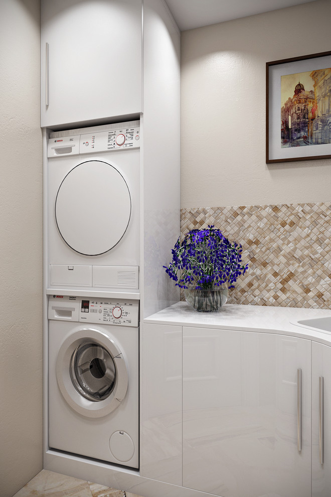 The apartment in a residential complex English Square in Moscow