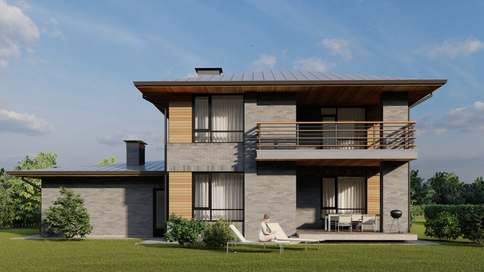 Дом в коттеджном поселке Тургай в Лаишевском районе РТ