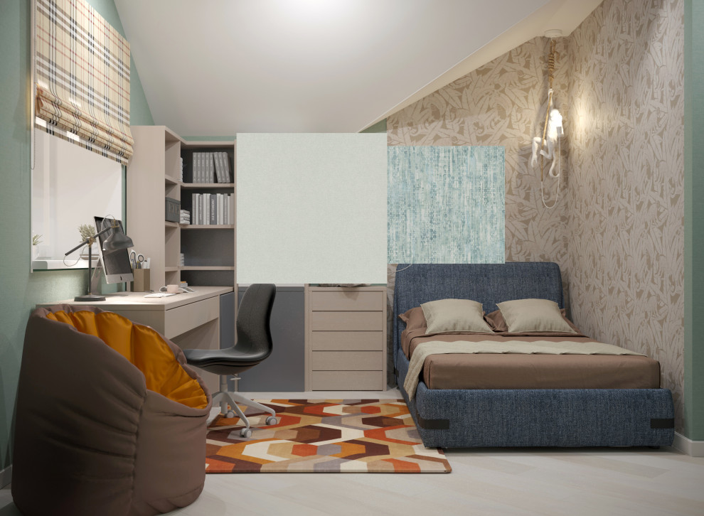 Проект жилого дома с мансардой, КП "Чешская деревня"