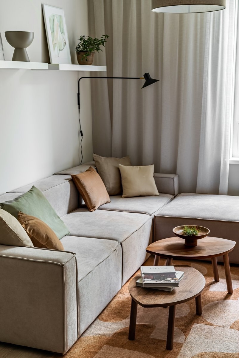 Стайлинг квартиры в ЖК "Русские сезоны"