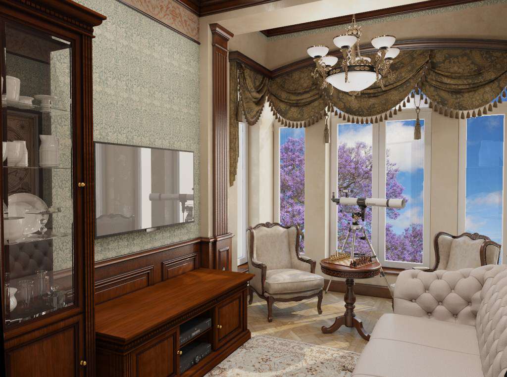 Дом в стиле прованс, пос. Малиновка