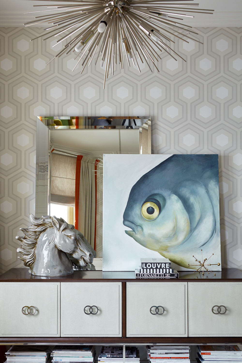 Цветной интерьер квартиры на Ломоносовском