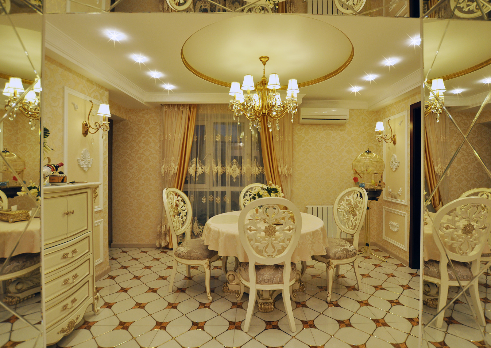 Реализация интерьера коттеджа 250м2 в Тюменской обл., город Тобольск.