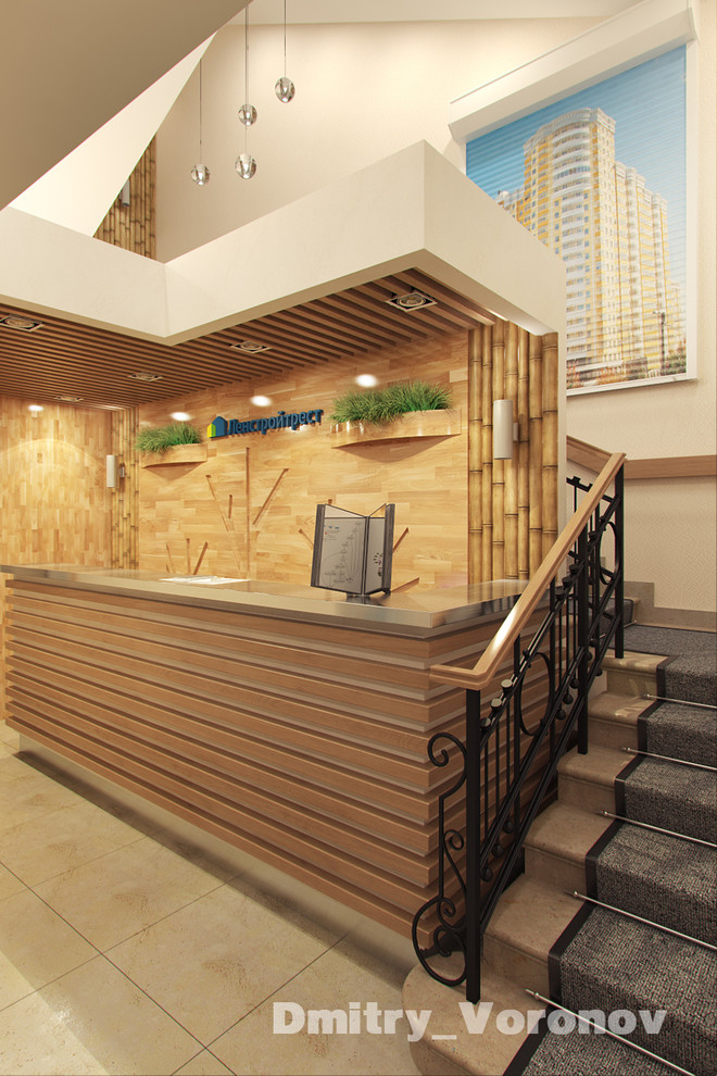 Обложка проекта: Ленстройтрест (входная группа)