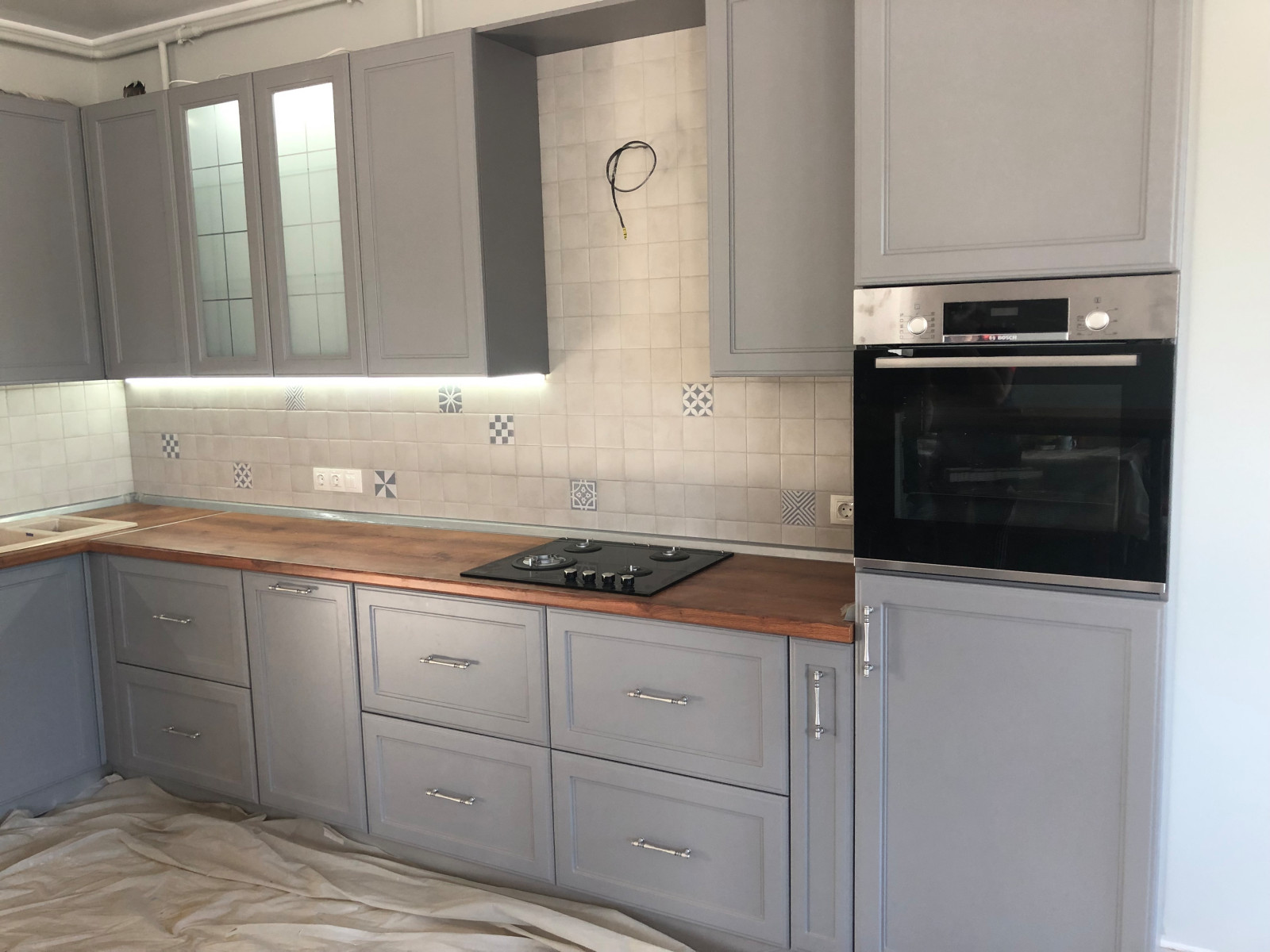 Обложка проекта: Процесс ремонта в загородном доме