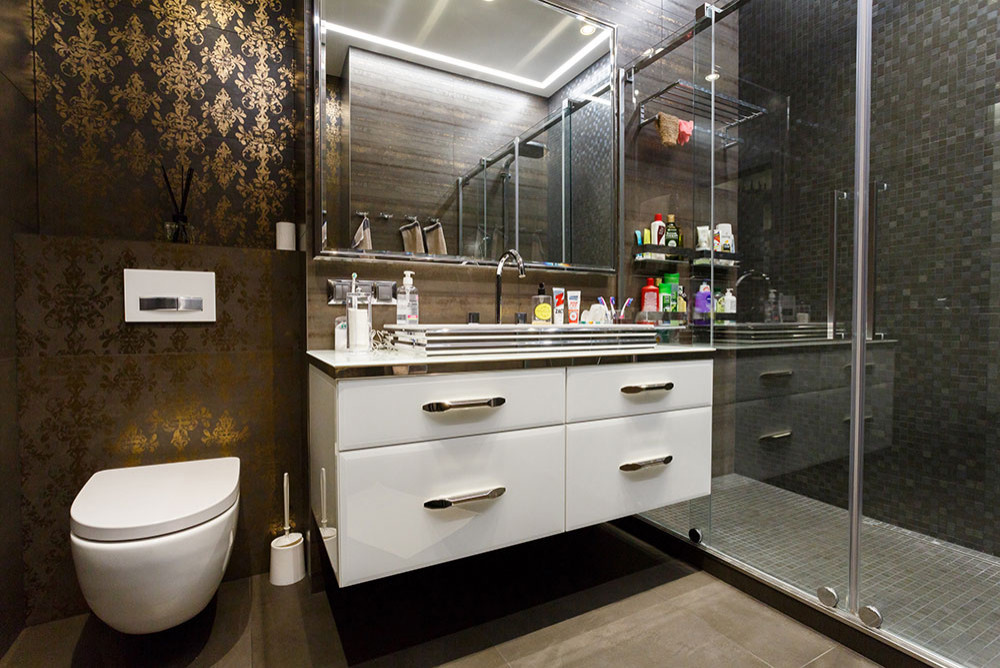 Ремонт трёхкомнатной квартиры 101 кв. м в стиле ар-деко