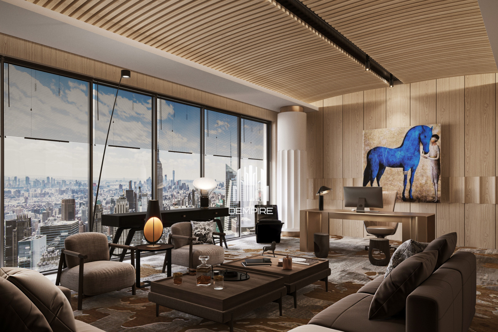 Личный кабинет руководителя в офисных апартаментах