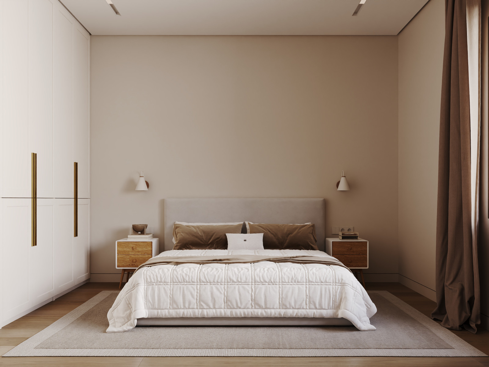 Обложка проекта: Гостевая спальня из проекта #частныйдомотunison