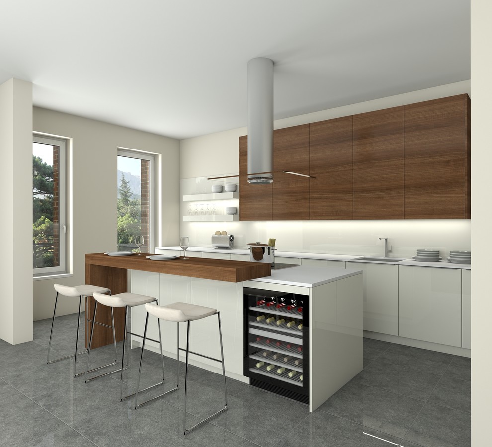 Кухни - 3D-визуализации