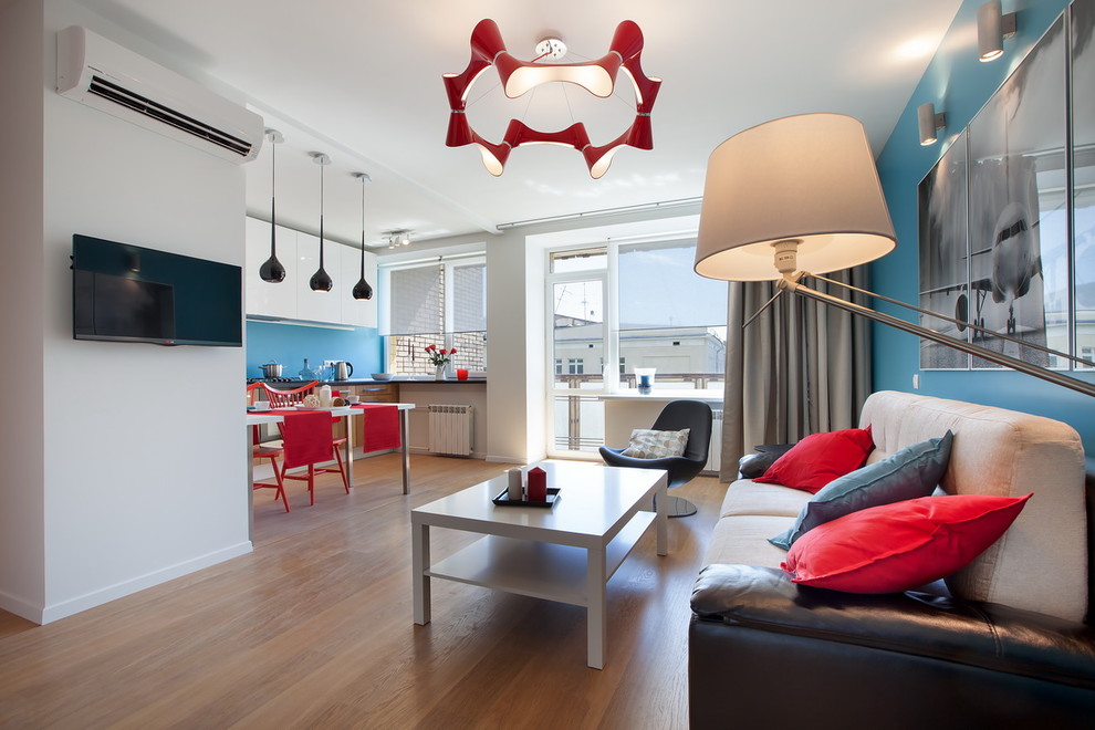 Обложка проекта: Квартира в современном стиле на Б. Никитской