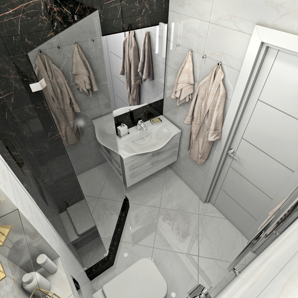 Дизайн интерьера трехкомнатной квартиры в ЖК "Граф Орлов"