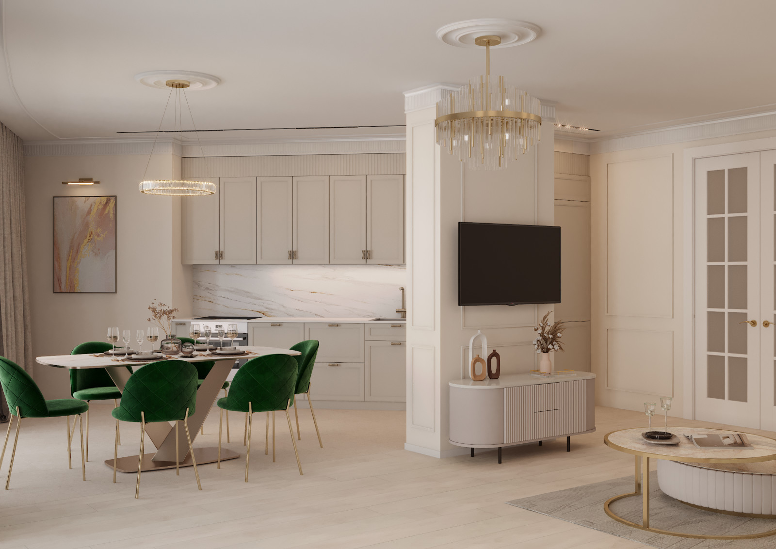 Кухня-гостиная