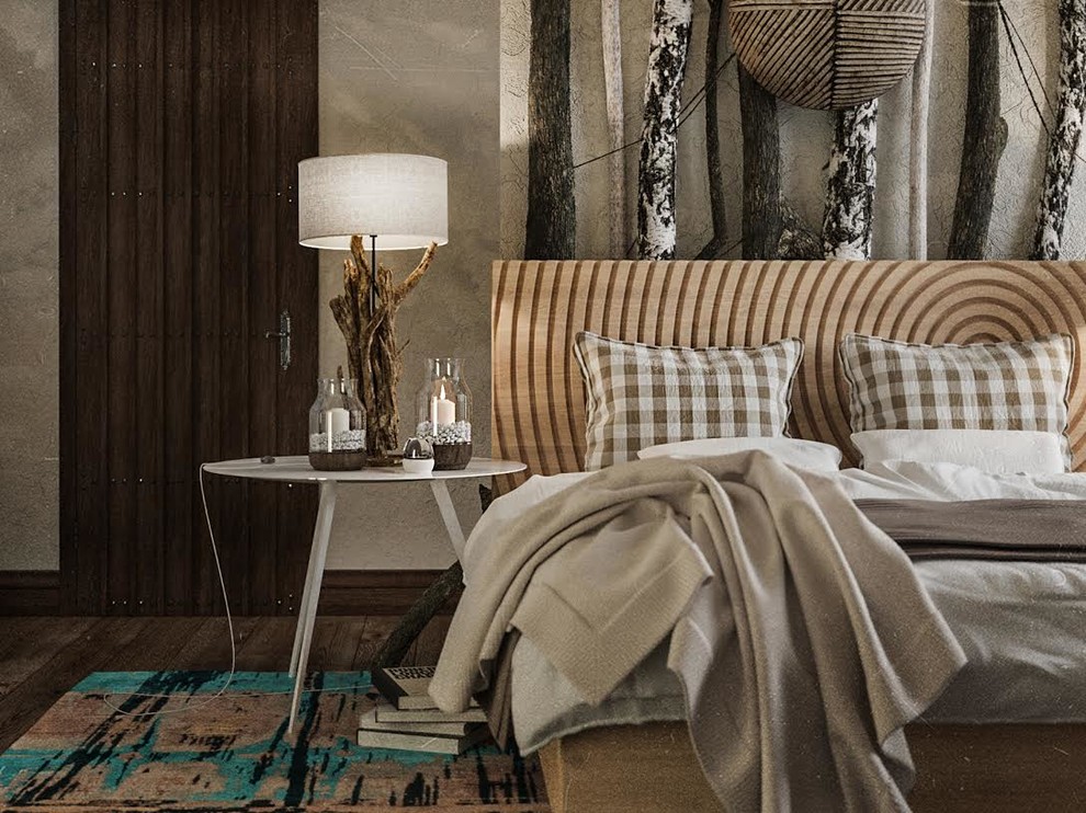 Современная интерпретация шале, просторный загородный дом