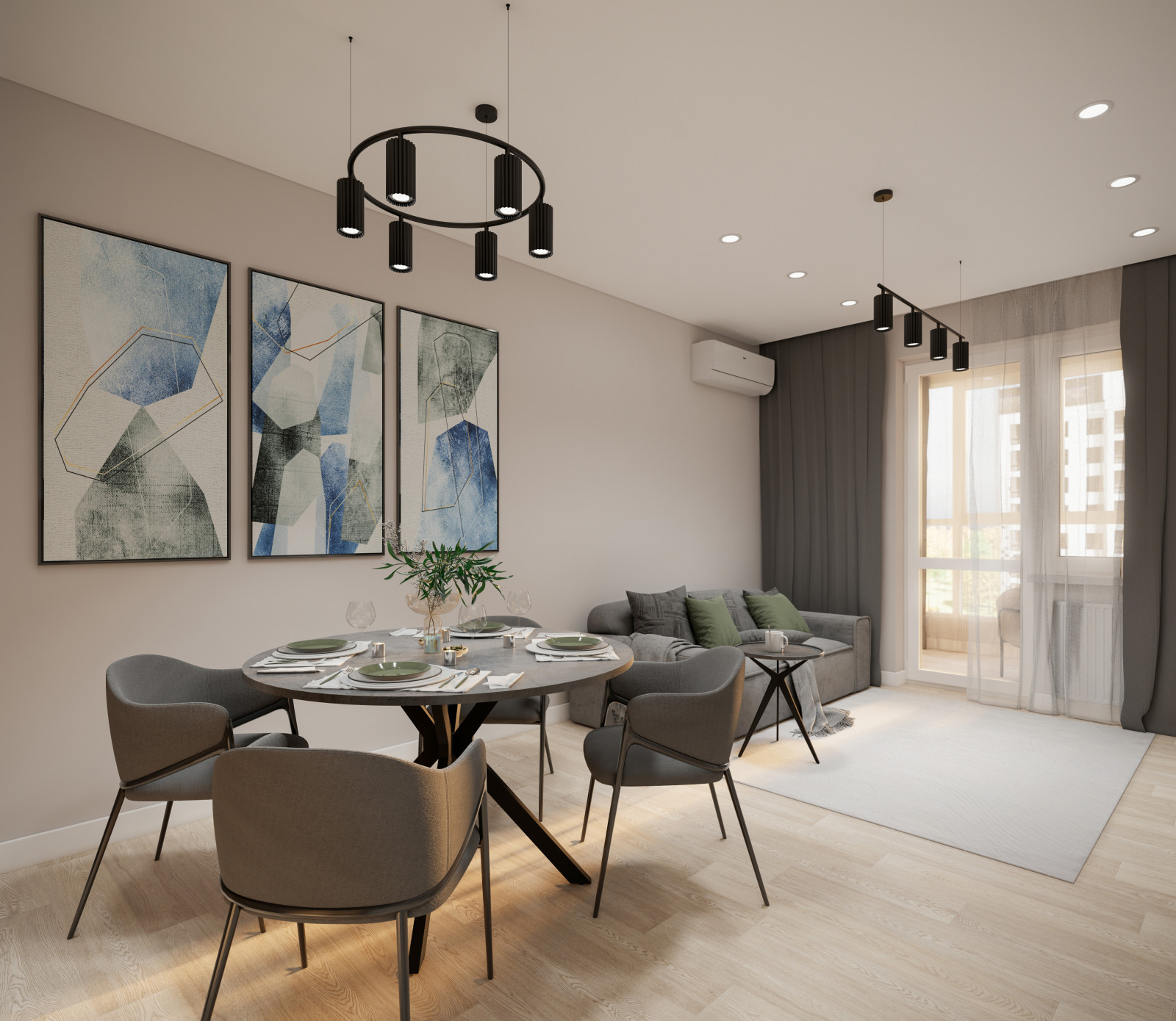 Кухня- гостиная