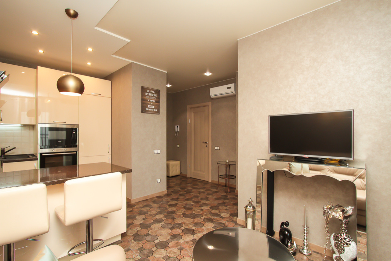 Однокомнатная квартира для молодой девушки 34 кв.м.