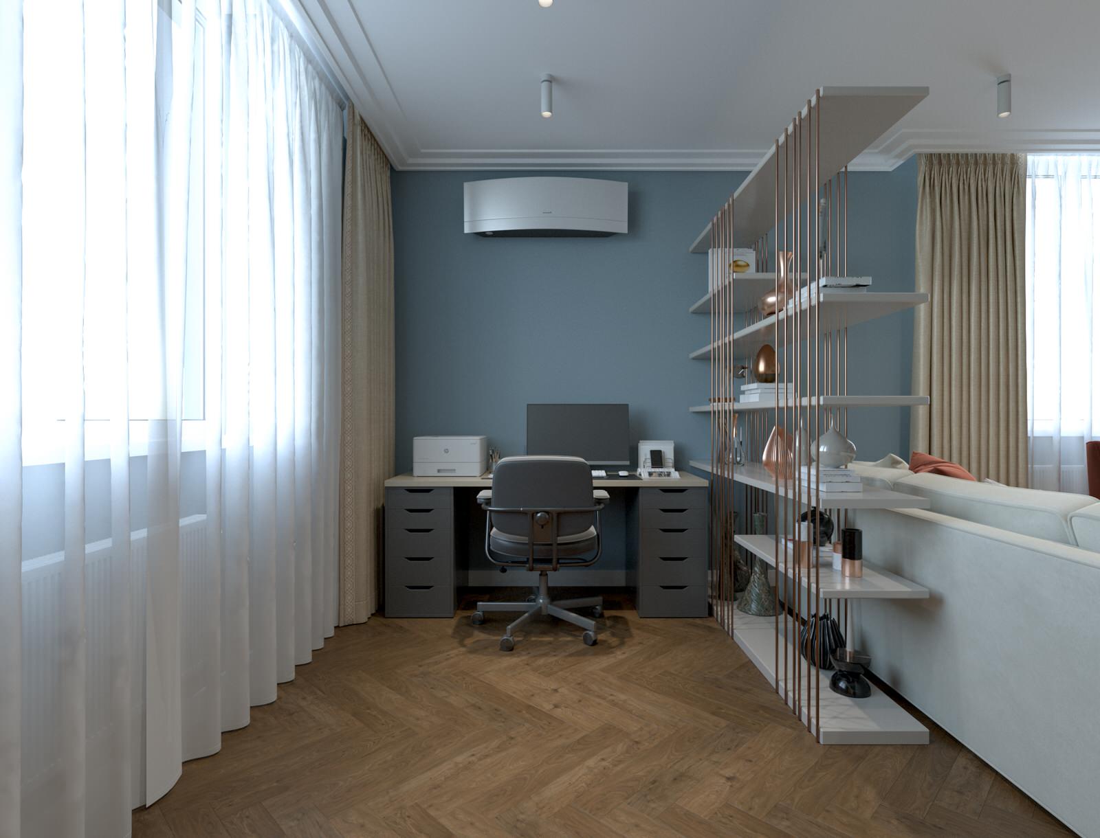 Гостиная ЖК "Резиденция 2"