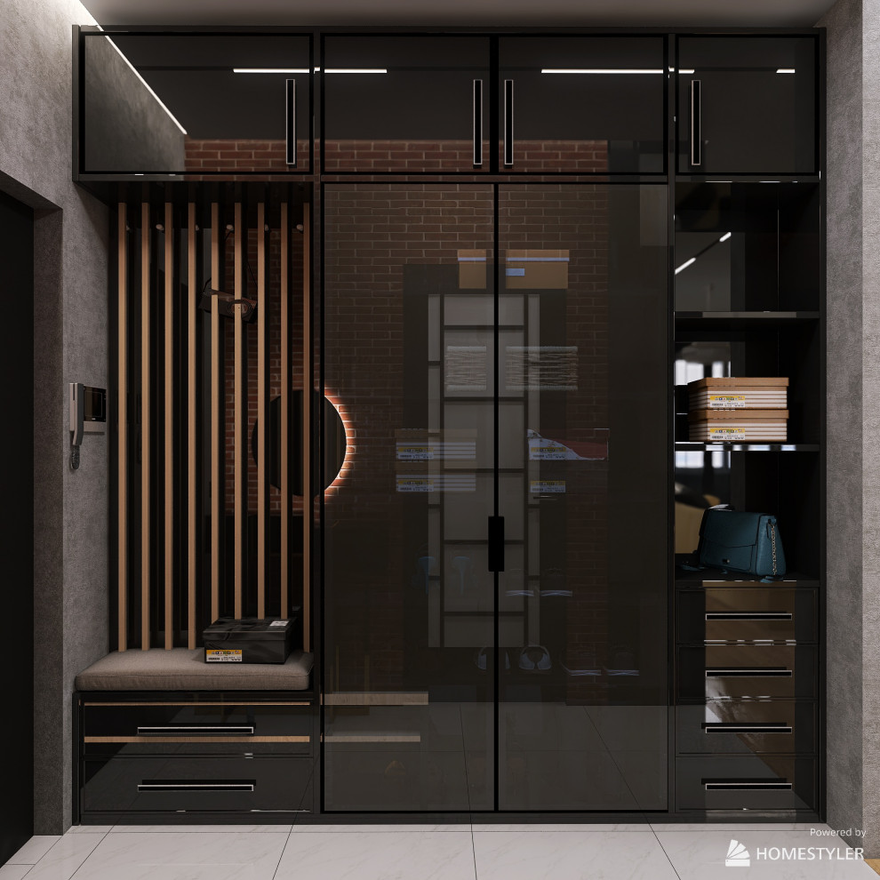 Проект однокомнатной квартиры 45м2