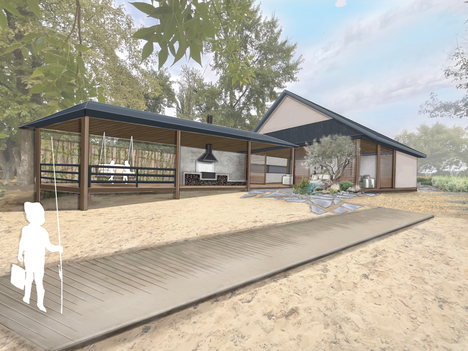 Обложка проекта: Концепция к проекту "Бунгало"