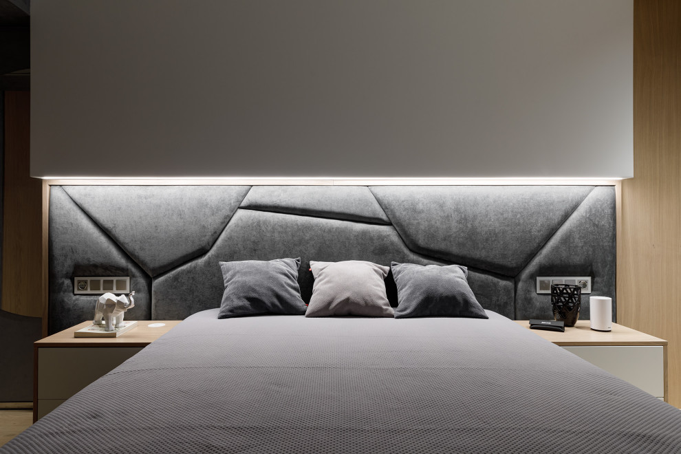 Интерьер трёхкомнатной квартиры в стиле минимализм, г. Калининград