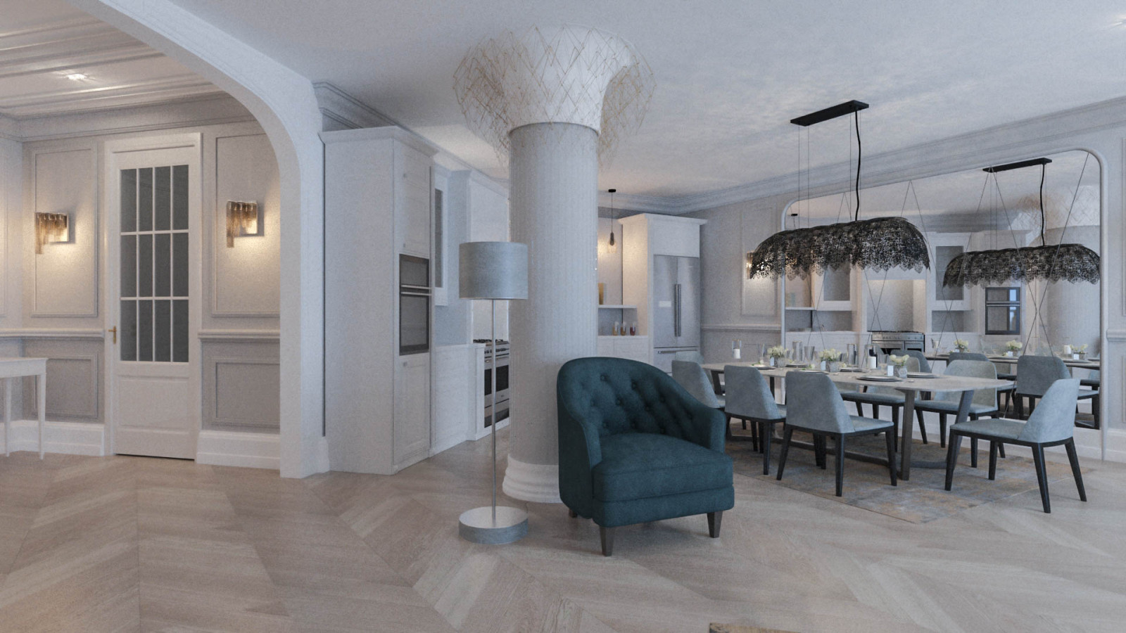 2-х уровневые апартаменты