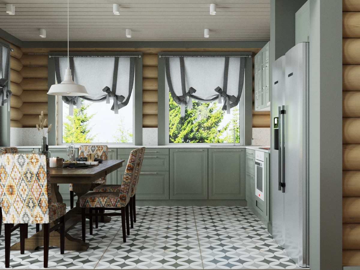 Большой, яркий дом для молодой семьи