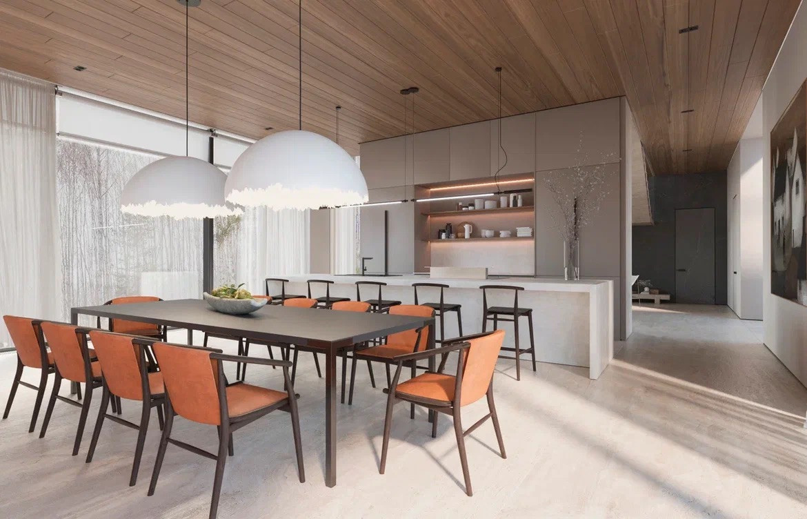 Роскошный загородный дом в Туле