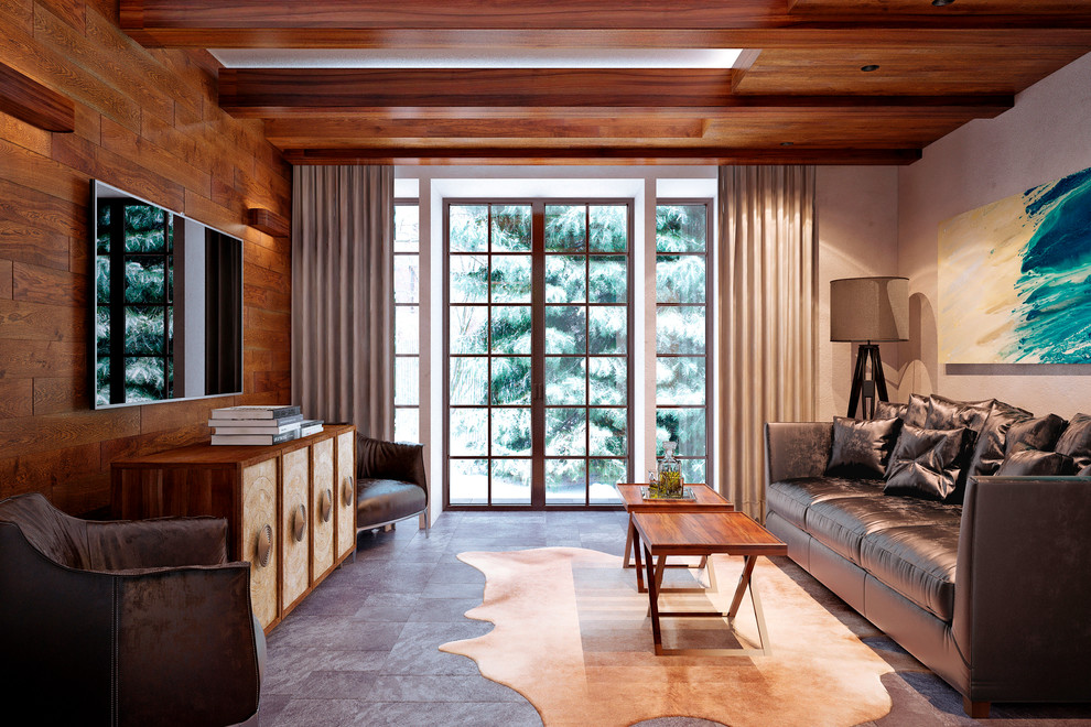 Спа-зона на цокольном этаже загородного дома - 600 кв.м