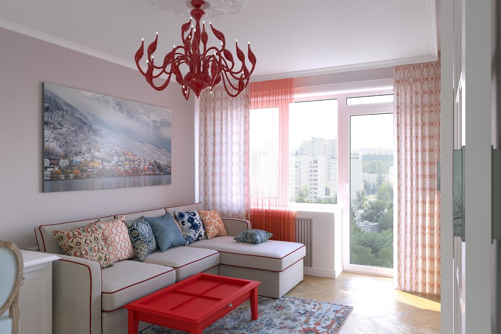 Квартира со свежим цветовым решением