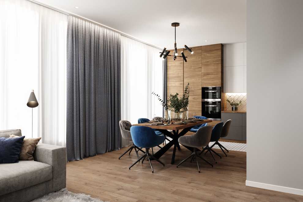 Квартира 90 кв.м. в современном стиле в ЖК Vander Park.