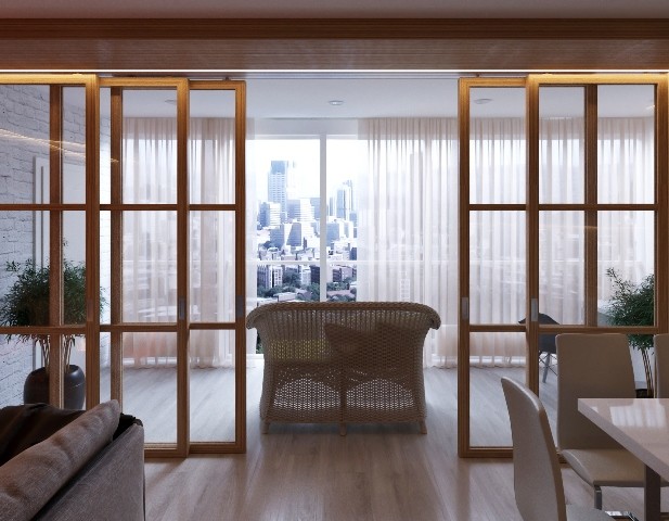 Обложка проекта: Городская квартира для семьи