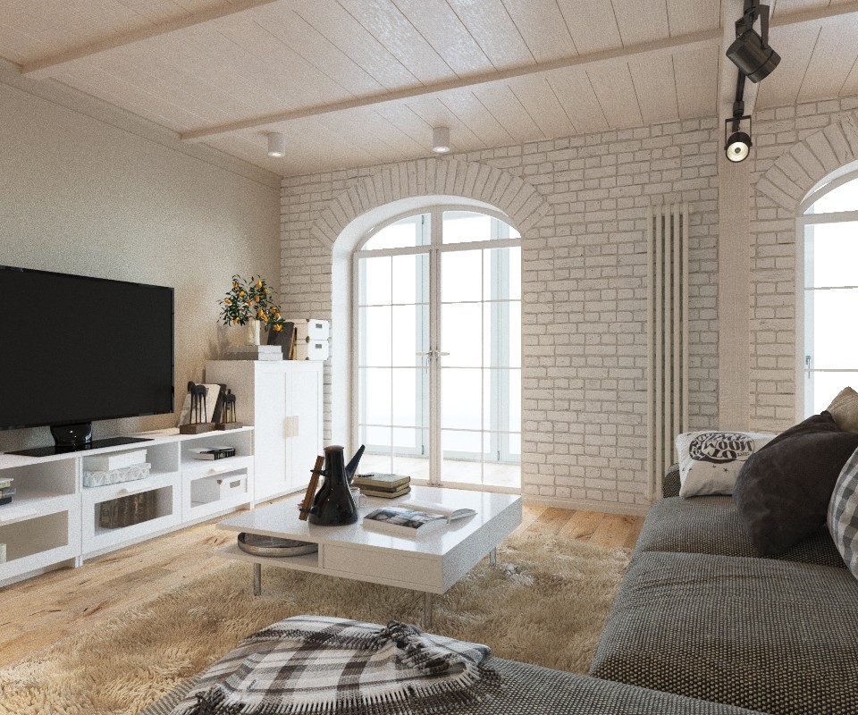 Интерьер квартиры в скандинавском стиле. Екатеринбург.