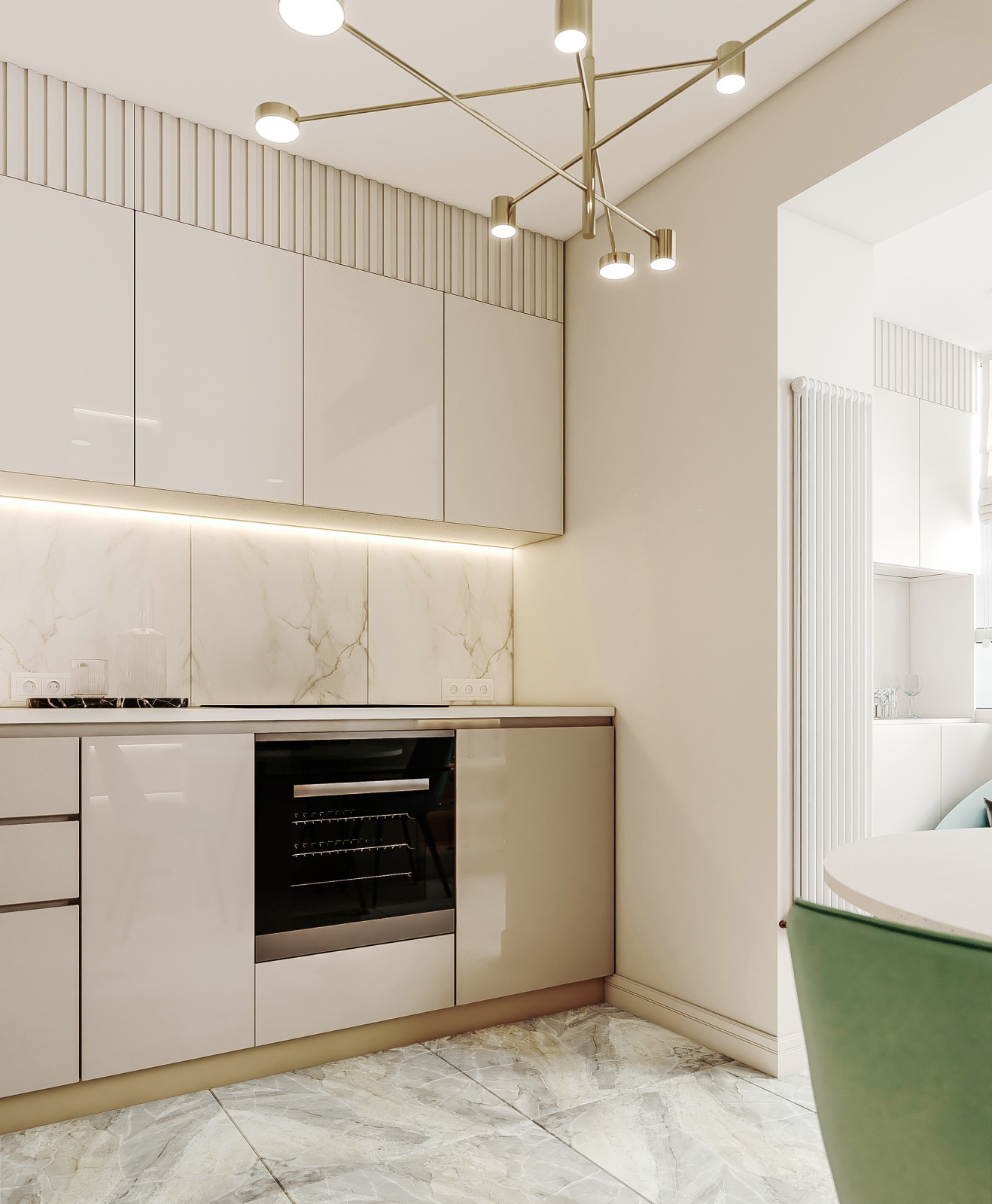 Квартира для мамы и дочки в Царицыно