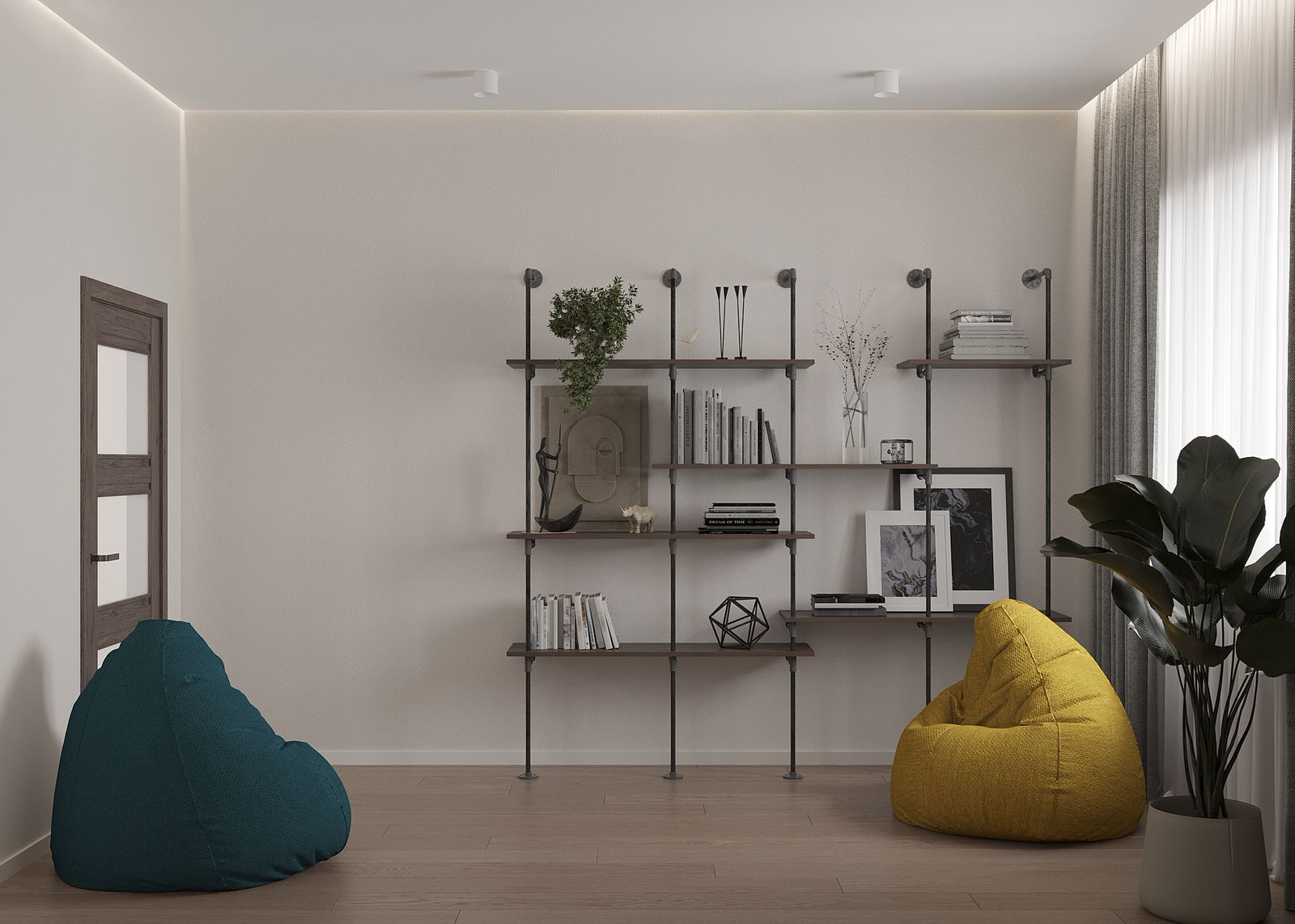 Таунхаус из "вторички" в современный интерьер