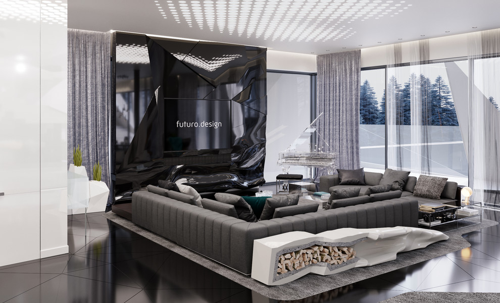 Проект Parametric residence - дизайн интерьера