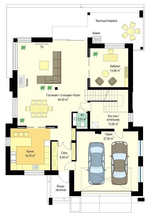 Проект дома Океаник