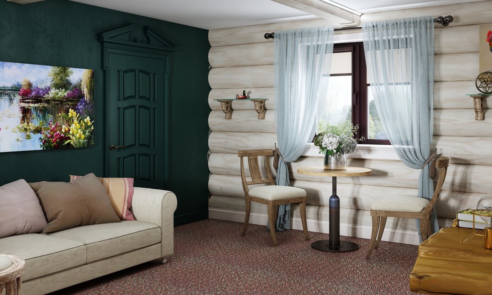 Дизайн интерьера бани.