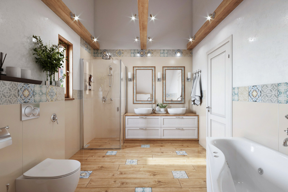 Проект ванной комнаты в Швейцарии