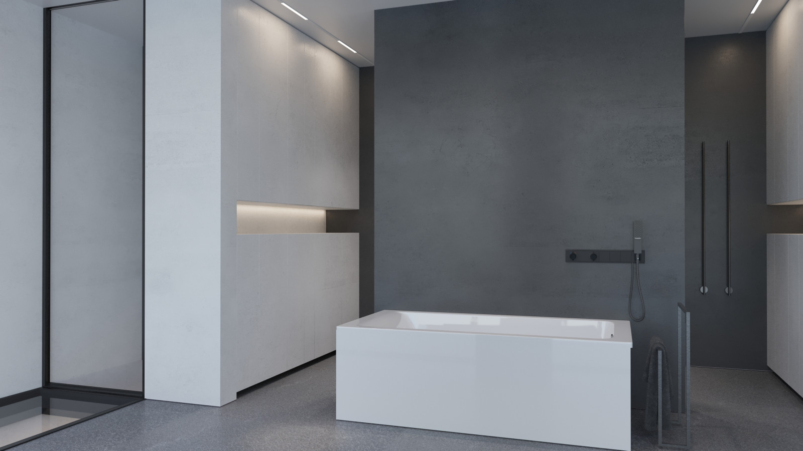 Визуализация для проекта коттеджа студии 13/72