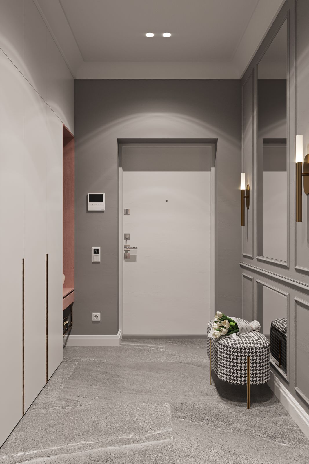 Обложка проекта: Квартира с сочными цветовыми акцентами для большой семьи